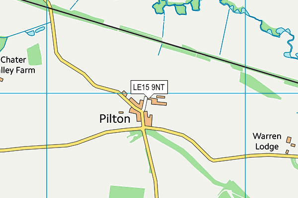 LE15 9NT map - OS VectorMap District (Ordnance Survey) LE15 9NT map - OS VectorMap District (Ordnance Survey)