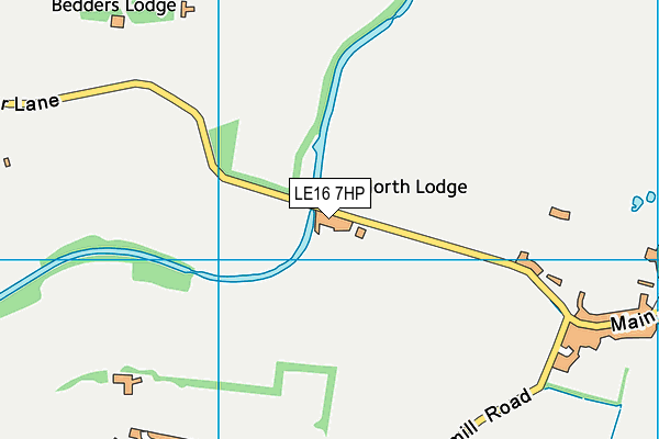 LE16 7HP map - OS VectorMap District (Ordnance Survey) LE16 7HP map - OS VectorMap District (Ordnance Survey)