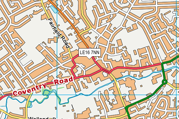 LE16 7NN map - OS VectorMap District (Ordnance Survey) LE16 7NN map - OS VectorMap District (Ordnance Survey)