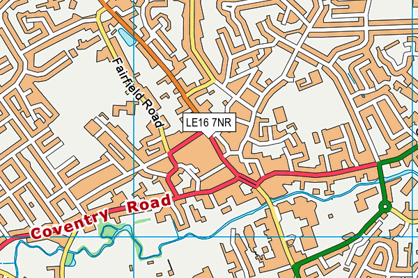 LE16 7NR map - OS VectorMap District (Ordnance Survey) LE16 7NR map - OS VectorMap District (Ordnance Survey)