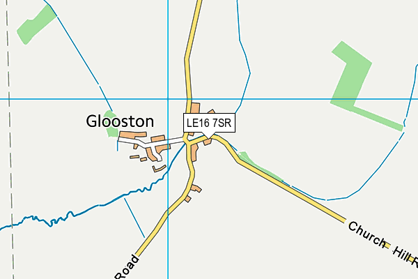 LE16 7SR map - OS VectorMap District (Ordnance Survey) LE16 7SR map - OS VectorMap District (Ordnance Survey)