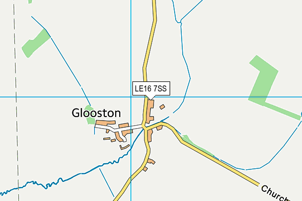 LE16 7SS map - OS VectorMap District (Ordnance Survey) LE16 7SS map - OS VectorMap District (Ordnance Survey)