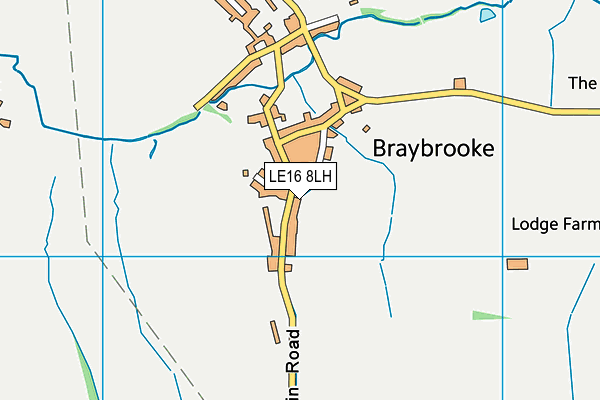 LE16 8LH map - OS VectorMap District (Ordnance Survey) LE16 8LH map - OS VectorMap District (Ordnance Survey)