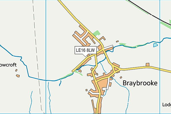 LE16 8LW map - OS VectorMap District (Ordnance Survey) LE16 8LW map - OS VectorMap District (Ordnance Survey)