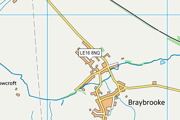 LE16 8NQ map - OS VectorMap District (Ordnance Survey) LE16 8NQ map - OS VectorMap District (Ordnance Survey)