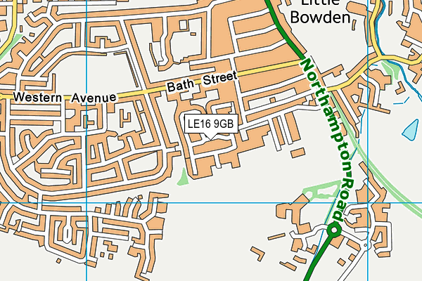 LE16 9GB map - OS VectorMap District (Ordnance Survey) LE16 9GB map - OS VectorMap District (Ordnance Survey)