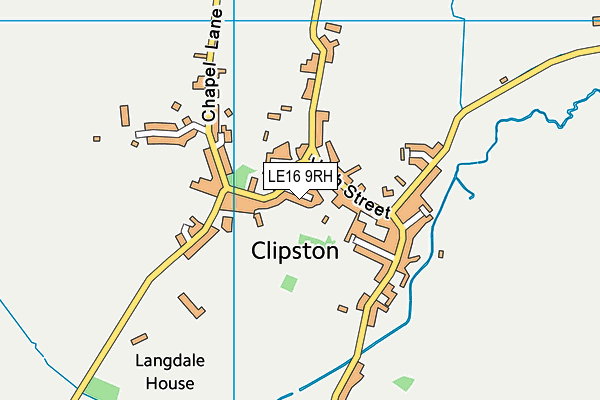 LE16 9RH map - OS VectorMap District (Ordnance Survey) LE16 9RH map - OS VectorMap District (Ordnance Survey)