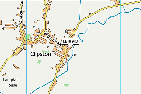 LE16 9RJ map - OS VectorMap District (Ordnance Survey) LE16 9RJ map - OS VectorMap District (Ordnance Survey)