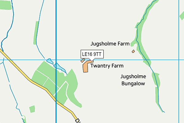 LE16 9TT map - OS VectorMap District (Ordnance Survey) LE16 9TT map - OS VectorMap District (Ordnance Survey)