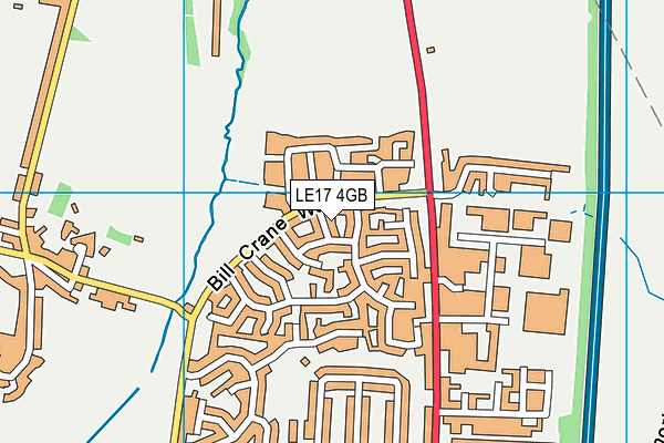 LE17 4GB map - OS VectorMap District (Ordnance Survey) LE17 4GB map - OS VectorMap District (Ordnance Survey)