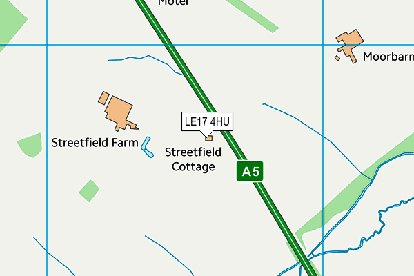 LE17 4HU map - OS VectorMap District (Ordnance Survey) LE17 4HU map - OS VectorMap District (Ordnance Survey)