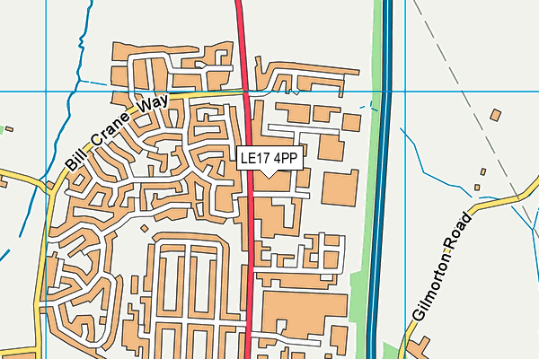 LE17 4PP map - OS VectorMap District (Ordnance Survey) LE17 4PP map - OS VectorMap District (Ordnance Survey)