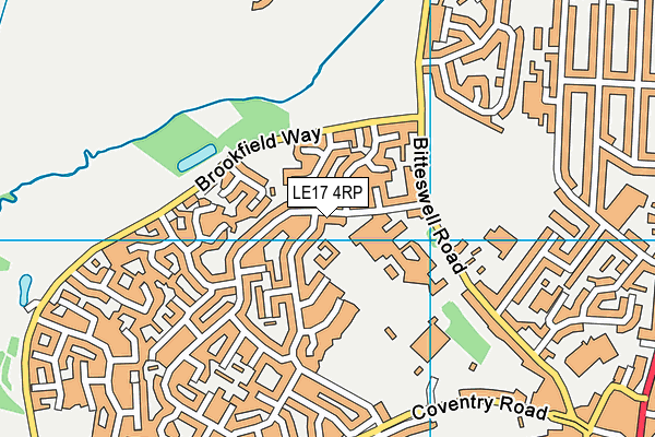 LE17 4RP map - OS VectorMap District (Ordnance Survey) LE17 4RP map - OS VectorMap District (Ordnance Survey)