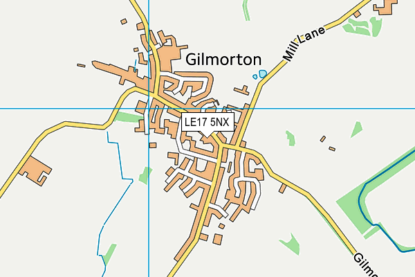LE17 5NX map - OS VectorMap District (Ordnance Survey) LE17 5NX map - OS VectorMap District (Ordnance Survey)
