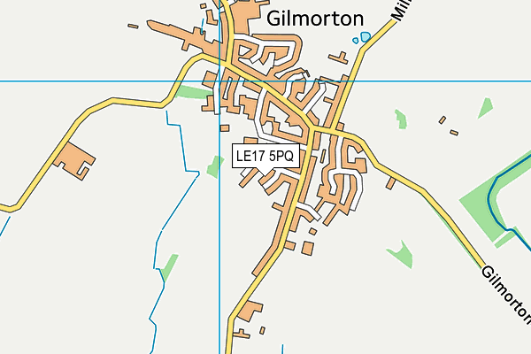 LE17 5PQ map - OS VectorMap District (Ordnance Survey) LE17 5PQ map - OS VectorMap District (Ordnance Survey)