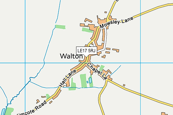 LE17 5RJ map - OS VectorMap District (Ordnance Survey) LE17 5RJ map - OS VectorMap District (Ordnance Survey)