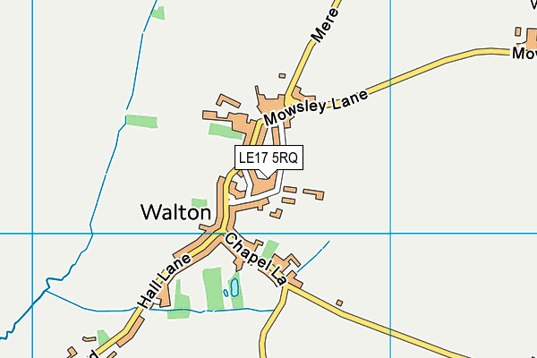 LE17 5RQ map - OS VectorMap District (Ordnance Survey) LE17 5RQ map - OS VectorMap District (Ordnance Survey)