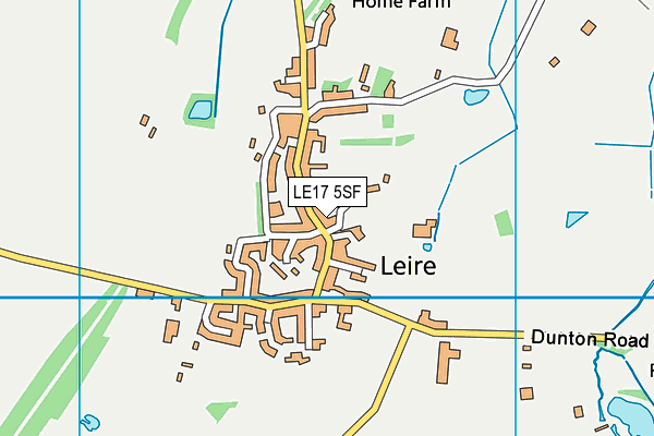 LE17 5SF map - OS VectorMap District (Ordnance Survey) LE17 5SF map - OS VectorMap District (Ordnance Survey)
