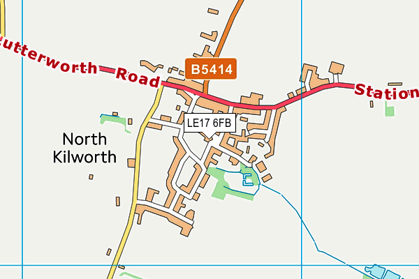 LE17 6FB map - OS VectorMap District (Ordnance Survey) LE17 6FB map - OS VectorMap District (Ordnance Survey)