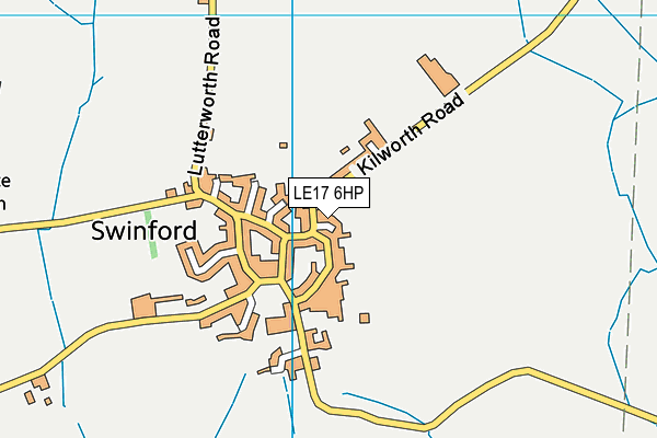 LE17 6HP map - OS VectorMap District (Ordnance Survey) LE17 6HP map - OS VectorMap District (Ordnance Survey)