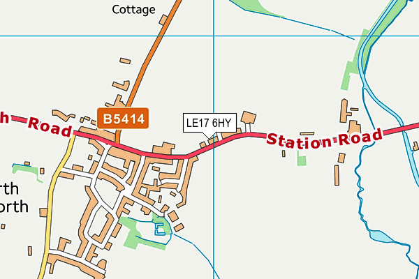 LE17 6HY map - OS VectorMap District (Ordnance Survey) LE17 6HY map - OS VectorMap District (Ordnance Survey)