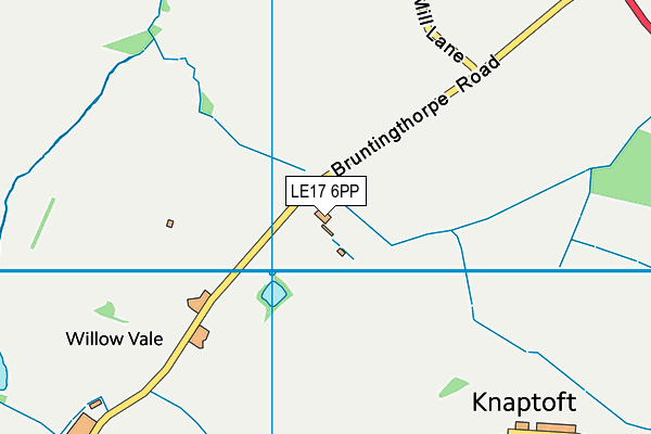 LE17 6PP map - OS VectorMap District (Ordnance Survey) LE17 6PP map - OS VectorMap District (Ordnance Survey)