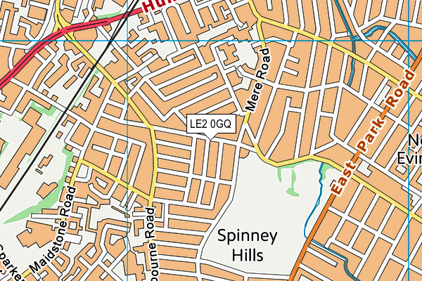 LE2 0GQ map - OS VectorMap District (Ordnance Survey) LE2 0GQ map - OS VectorMap District (Ordnance Survey)
