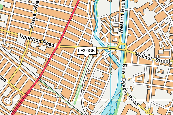 LE3 0GB map - OS VectorMap District (Ordnance Survey) LE3 0GB map - OS VectorMap District (Ordnance Survey)