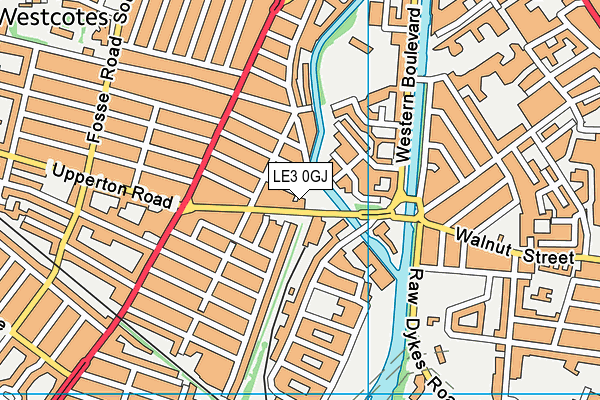 LE3 0GJ map - OS VectorMap District (Ordnance Survey) LE3 0GJ map - OS VectorMap District (Ordnance Survey)