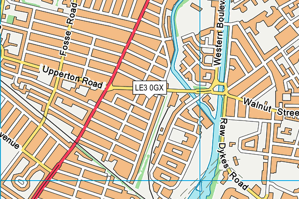 LE3 0GX map - OS VectorMap District (Ordnance Survey) LE3 0GX map - OS VectorMap District (Ordnance Survey)