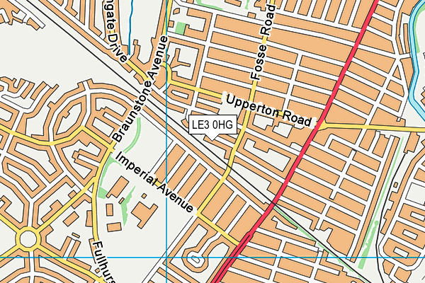 LE3 0HG map - OS VectorMap District (Ordnance Survey) LE3 0HG map - OS VectorMap District (Ordnance Survey)