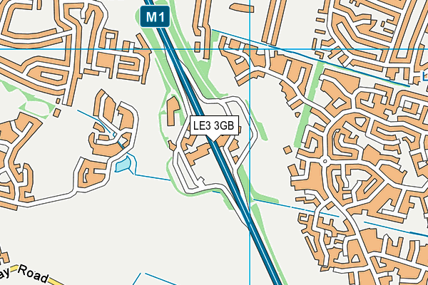 LE3 3GB map - OS VectorMap District (Ordnance Survey) LE3 3GB map - OS VectorMap District (Ordnance Survey)