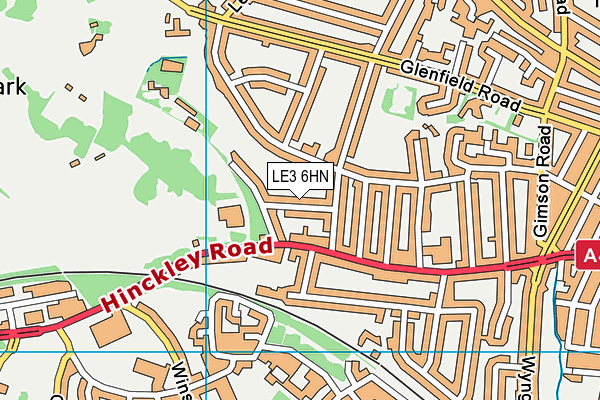 LE3 6HN map - OS VectorMap District (Ordnance Survey) LE3 6HN map - OS VectorMap District (Ordnance Survey)