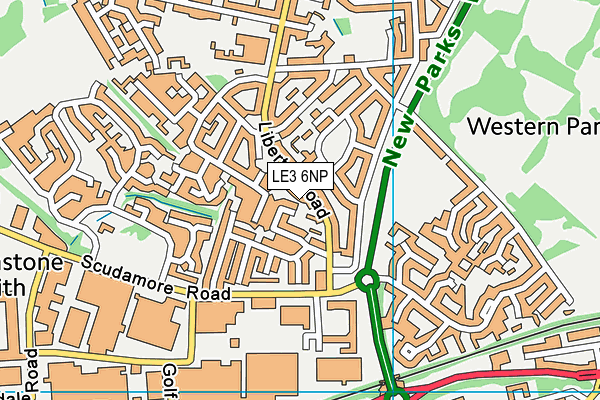 LE3 6NP map - OS VectorMap District (Ordnance Survey) LE3 6NP map - OS VectorMap District (Ordnance Survey)