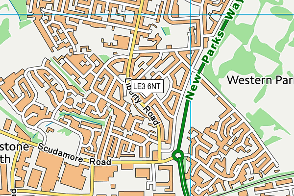 LE3 6NT map - OS VectorMap District (Ordnance Survey) LE3 6NT map - OS VectorMap District (Ordnance Survey)