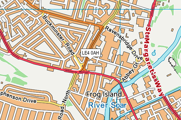 LE4 0AH map - OS VectorMap District (Ordnance Survey) LE4 0AH map - OS VectorMap District (Ordnance Survey)