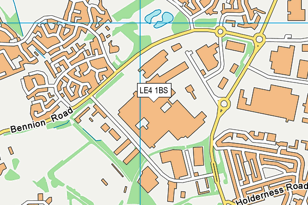LE4 1BS map - OS VectorMap District (Ordnance Survey) LE4 1BS map - OS VectorMap District (Ordnance Survey)