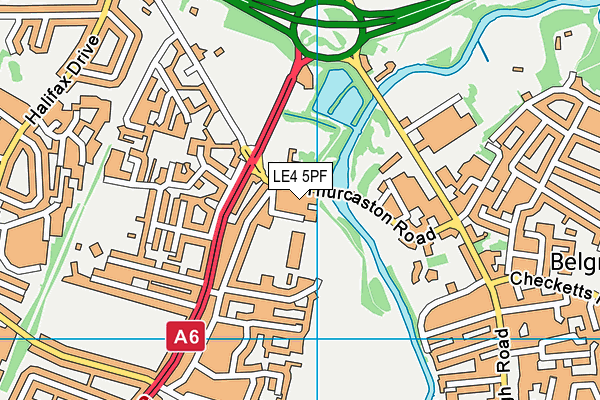 LE4 5PF map - OS VectorMap District (Ordnance Survey) LE4 5PF map - OS VectorMap District (Ordnance Survey)