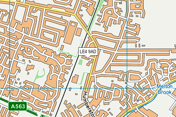 LE4 9AD map - OS VectorMap District (Ordnance Survey) LE4 9AD map - OS VectorMap District (Ordnance Survey)
