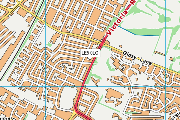 LE5 0LG map - OS VectorMap District (Ordnance Survey) LE5 0LG map - OS VectorMap District (Ordnance Survey)