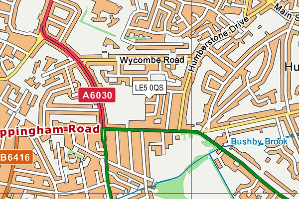 LE5 0QS map - OS VectorMap District (Ordnance Survey) LE5 0QS map - OS VectorMap District (Ordnance Survey)