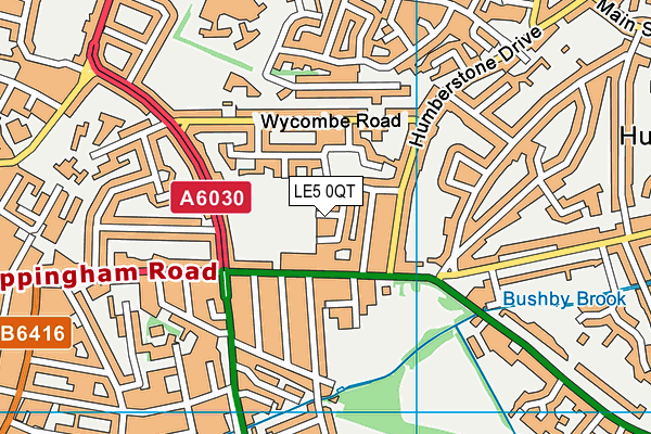 LE5 0QT map - OS VectorMap District (Ordnance Survey) LE5 0QT map - OS VectorMap District (Ordnance Survey)
