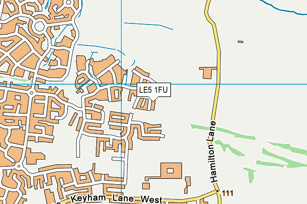 LE5 1FU map - OS VectorMap District (Ordnance Survey) LE5 1FU map - OS VectorMap District (Ordnance Survey)