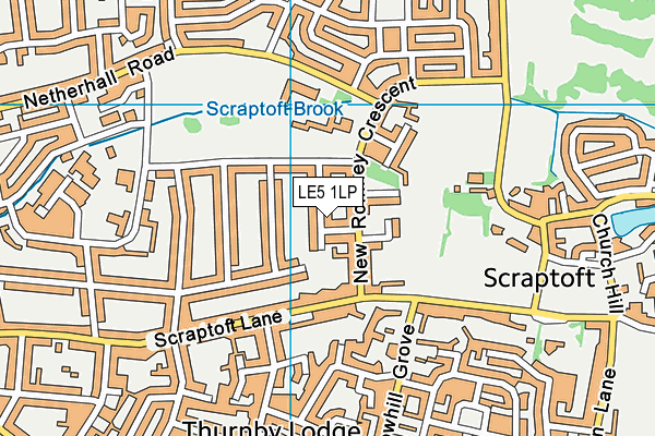 LE5 1LP map - OS VectorMap District (Ordnance Survey) LE5 1LP map - OS VectorMap District (Ordnance Survey)