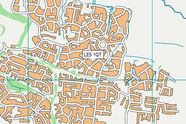 LE5 1QT map - OS VectorMap District (Ordnance Survey) LE5 1QT map - OS VectorMap District (Ordnance Survey)