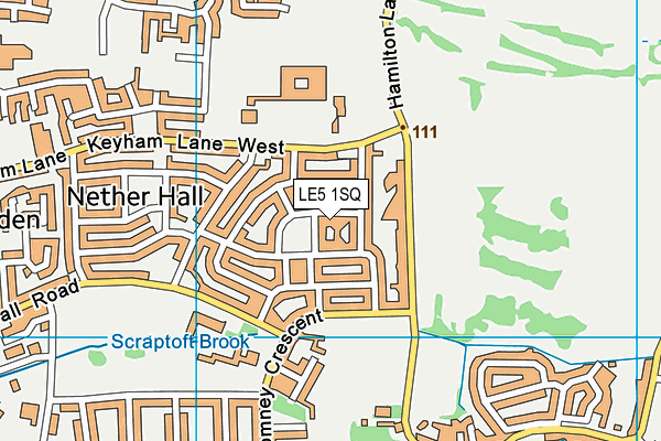 LE5 1SQ map - OS VectorMap District (Ordnance Survey) LE5 1SQ map - OS VectorMap District (Ordnance Survey)