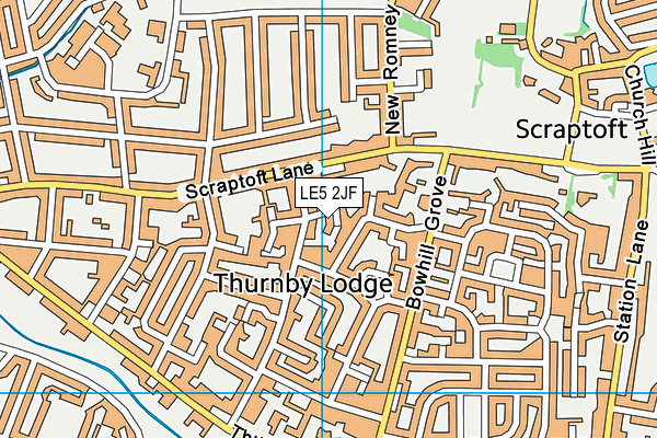 LE5 2JF map - OS VectorMap District (Ordnance Survey) LE5 2JF map - OS VectorMap District (Ordnance Survey)