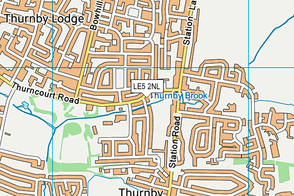 LE5 2NL map - OS VectorMap District (Ordnance Survey) LE5 2NL map - OS VectorMap District (Ordnance Survey)