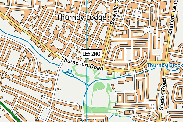 LE5 2NQ map - OS VectorMap District (Ordnance Survey) LE5 2NQ map - OS VectorMap District (Ordnance Survey)