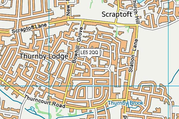 LE5 2QQ map - OS VectorMap District (Ordnance Survey) LE5 2QQ map - OS VectorMap District (Ordnance Survey)
